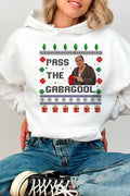 Pass The Gabagool Ugly Sopranos Christmas Hoodie For Women