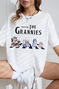 Here Come The Grannies Bluey Tee For Women