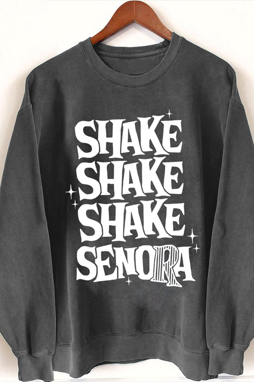 Shake Shake Shake Senora Funny Halloween Sweatshirt For Women